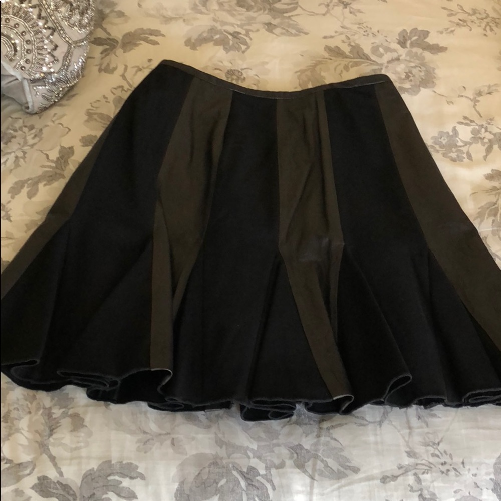 Leather skirt